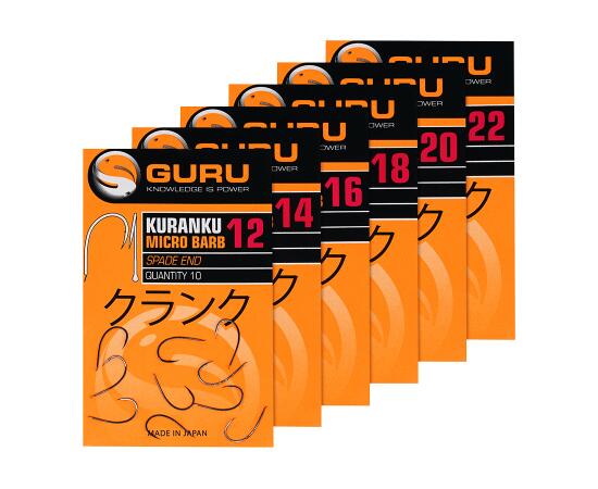 Крючок GURU Kuranku №18 микробородка с лопаткой