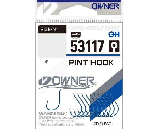Крючок OWNER Pint Hook blue №6 10шт