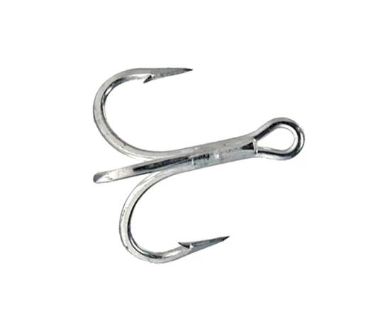 Крючки тройные Vanfook Predator Treble 3X Strong DT-68S, Silver #1