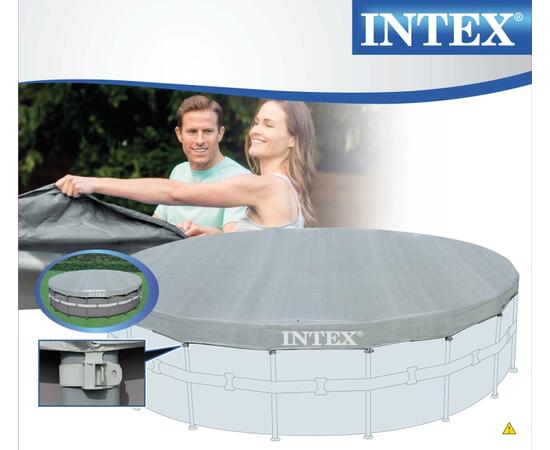 28040 Тент для каркасного бассейна Intex 488 см