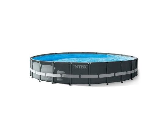 26330 Каркасный бассейн Intex Ultra XTR Frame 549 х 132 см, фильтр-насос, лестница, тент, подстилка