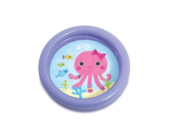 59409 Бассейн надувной Intex Рыбка, 61 х 15 см, 1-3 лет, Фиолетовый