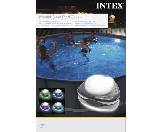 28698 Светодиодная подсветка для бассейна на магните Intex, 4 цвета