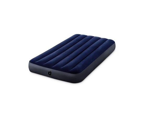 64757 Надувной матрас Intex Classic Downy Airbed Fiber-tech, 99х191х25см