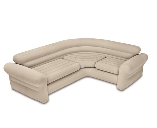 68575 Диван угловой надувной Intex, 257х203х76 см