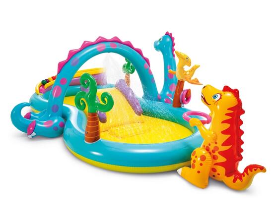 57135 Игровой центр Intex Дракоша, с распылителем, 333 х 229 х 112 см, от 3 лет