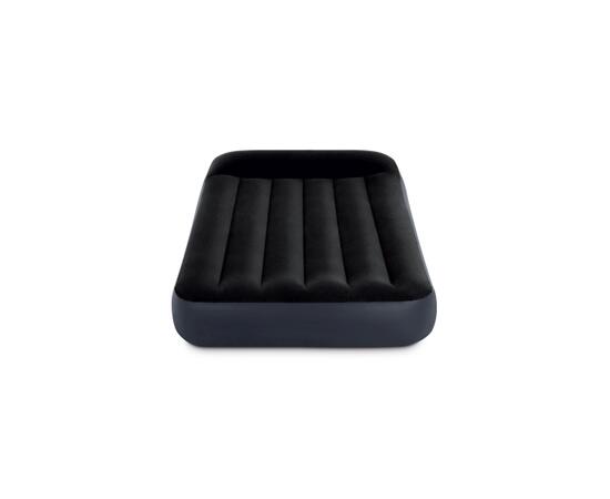 64146 Надувной матрас Intex Pillow Rest Classic Fiber-Tech, 99х191х25см, c встроенным насосом