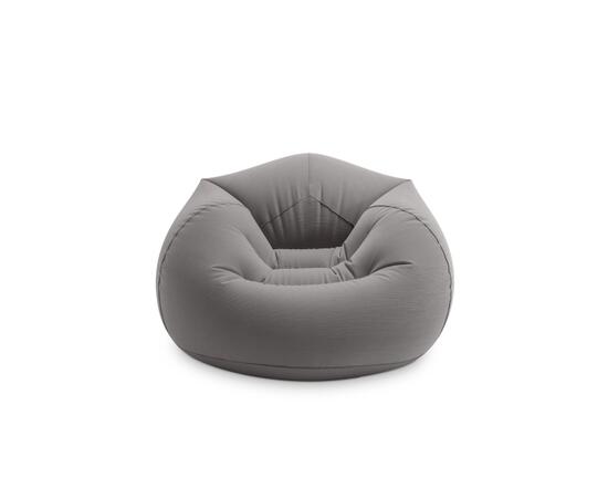 68579 Кресло надувное Intex, флок 107х104х69 см, от 6 лет