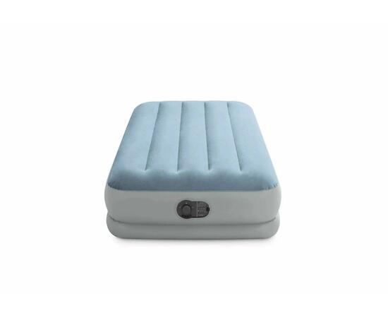 64157 Надувная кровать Intex Dura Beam Comfort 191х99х36 см + встроенный насос USB