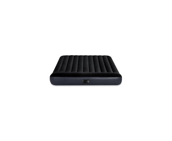 64150 Надувной матрас Intex Pillow Rest Classic Fiber-Tech, 152х203х25см, c встроенным насосом