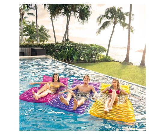 58807 Надувной матрас Intex для плавания tote-n-float wave