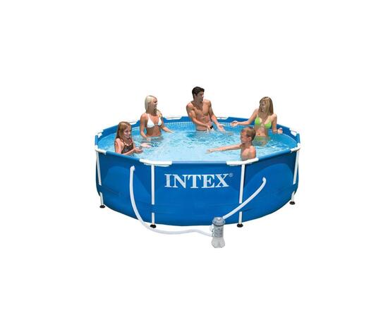 28202 Каркасный бассейн Intex 305 x 76 см с фильтр-насосом 1250 л/ч