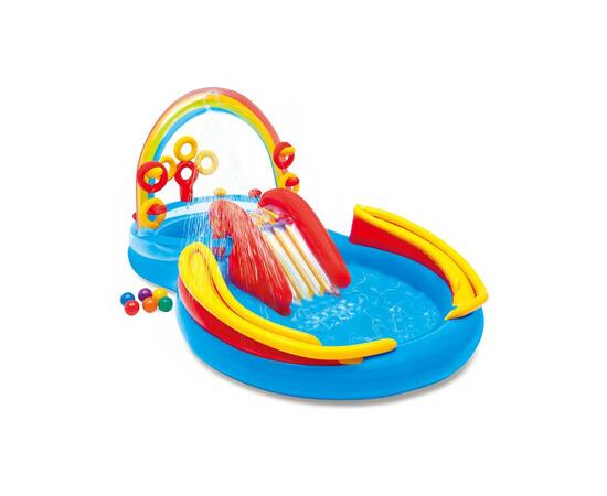 57453 Игровой центр Intex Радуга, 297 х 193 х 135 см, от 3 лет
