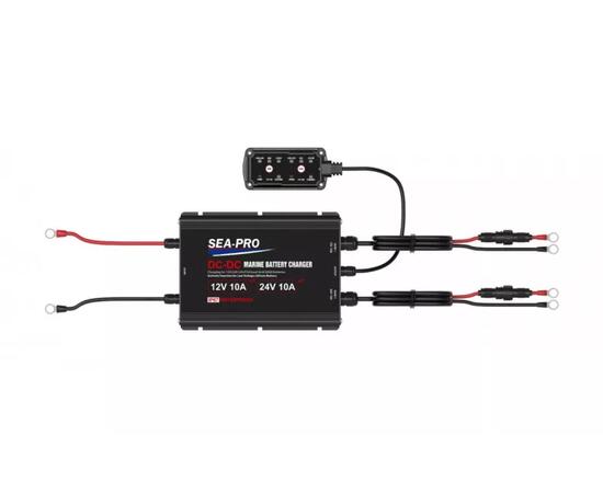 Зарядное устройство Sea-Pro ТЕ4-0357B (1х12В и 1х24В AGM, LEAD-ACID, LiFePo4)