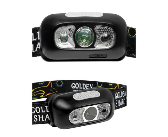Налобный Фонарь GOLDEN SHARK South