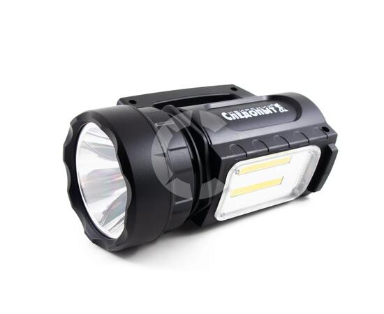 Фонарь-фара "СИБИРСКИЙ СЛЕДОПЫТ-Атон", 1 LED + 2 COB, аккум. 220В, USB/36/