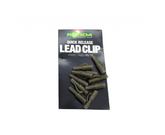 Безопасная клипса KORDA Quick Release Lead Clips Clay/Gravel