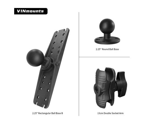Площадка под голову эхолота VINmounts VIN-CD-TYQ6-2.25 большая шар 2,25''