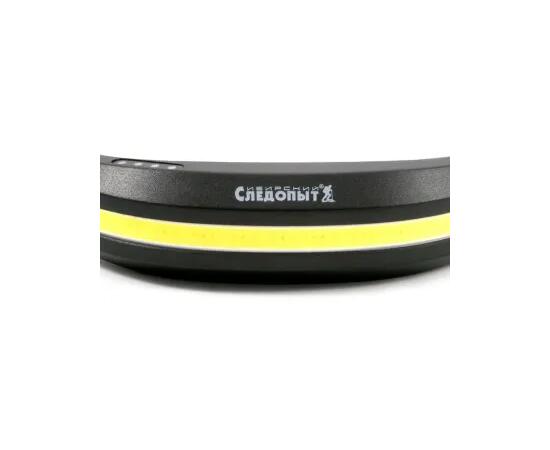 Фонарь налобный "СИБИРСКИЙ СЛЕДОПЫТ- SPLASH", ленточный, 53 СОВ, аккум. 220В, USB