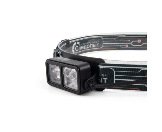 Фонарь налобный "СИБИРСКИЙ СЛЕДОПЫТ-GALAXY", 4 LED, аккум. 220В/50/