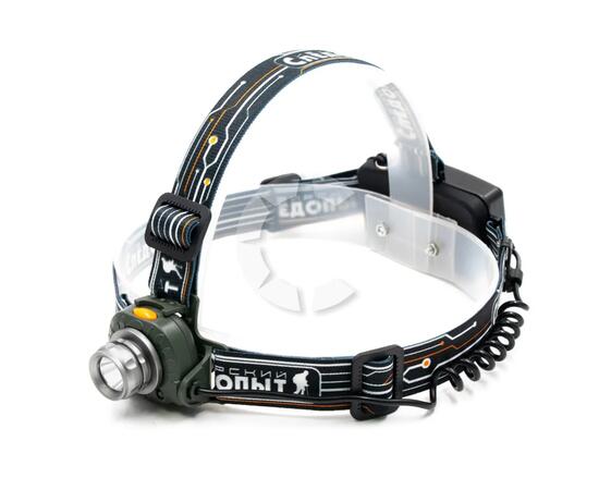 Фонарь налобный "СИБИРСКИЙ СЛЕДОПЫТ-Луч-М", 1 LED, аккум. 220В/120/