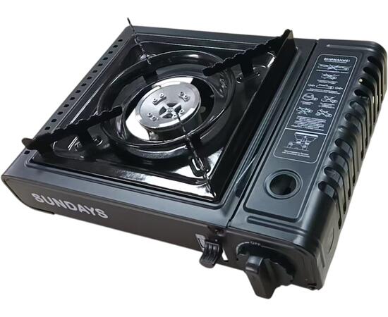 Плита туристическая Sundays ZD6800(CE)-D (черный)
