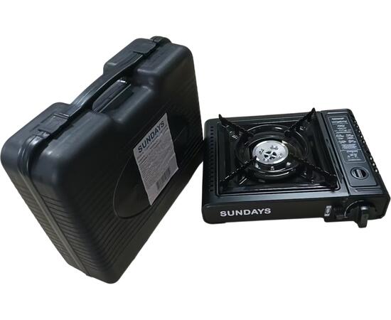 Плита туристическая Sundays ZD6800(CE)-D (черный)