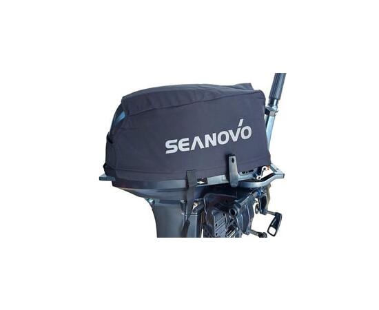 Лодочный мотор 2T Seanovo SN 9.8 FHS + чехол в подарок, в комплекте с выносным баком 12л