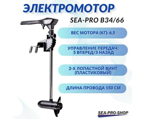 Электромотор транцевый Sea-Pro B34/66