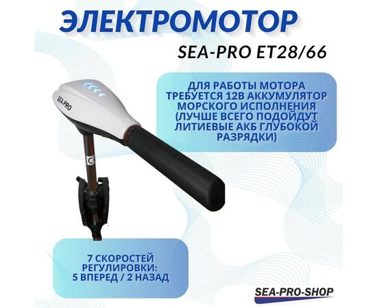 Электромотор транцевый Sea-Pro ET28/66