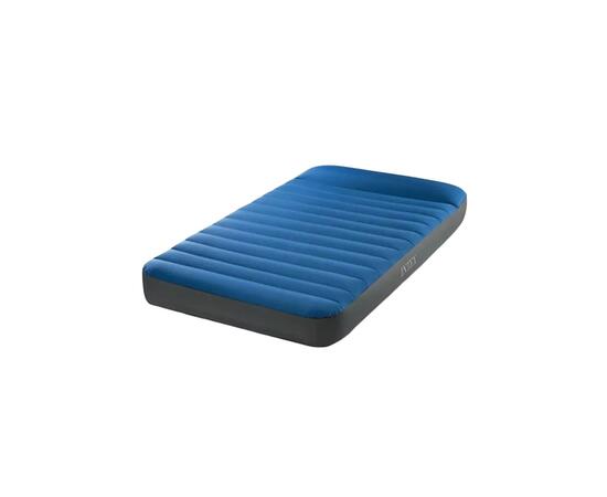 64011 Одноместный надувной туристический матрас Intex 152х203х22см "Truaire Outdoor Camping", с USB насосом 5V, до 136кг, однокамерный