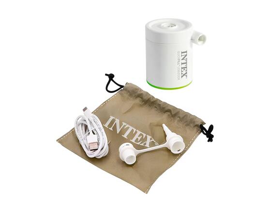 66637 Насос электрический перезаряжаемый Intex Quick Fill USB, (200л/мин)