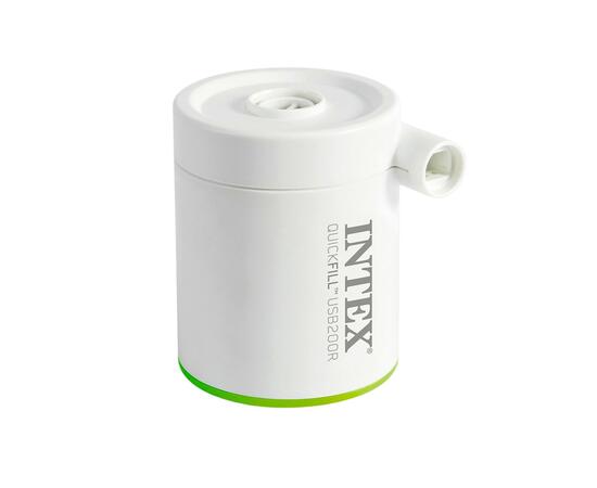 66637 Насос электрический перезаряжаемый Intex Quick Fill USB, (200л/мин)