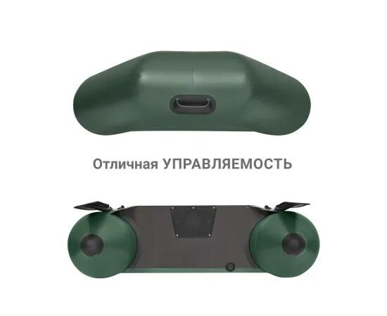 Надувная лодка Фрегат 240 Е Зеленый
