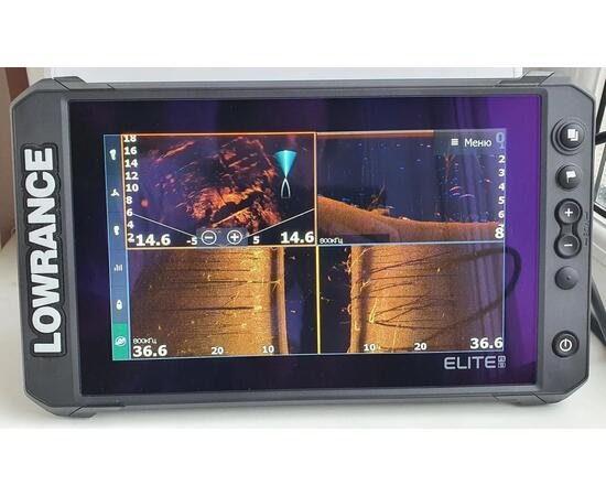 Комплект Lowrance Elite FS 9 с датчиком Active Imaging 3-in-1 RUS (ver 26.2) + Компас PointLite 360 WiFi