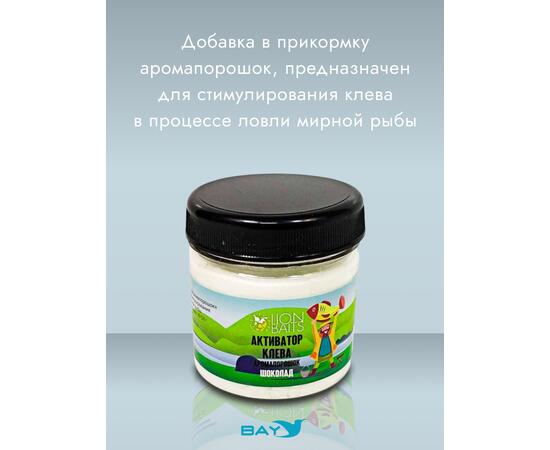Lion Baits Активатор клева Аромапорошок "Шоколад" 100гр