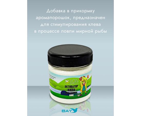 Lion Baits Активатор клева Аромапорошок "Анис" 100гр