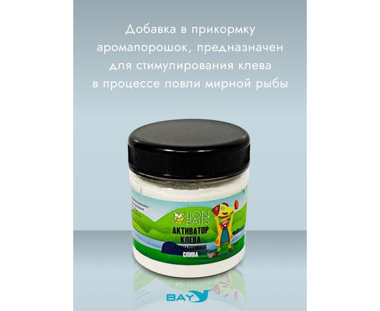 Lion Baits Активатор клева Аромапорошок "Слива" 100гр