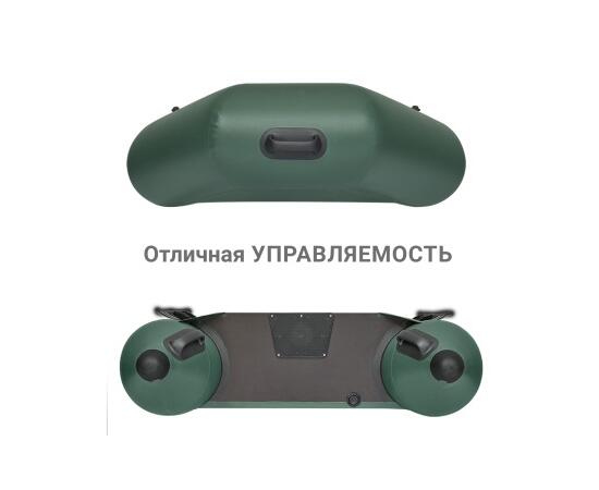 Надувная лодка Фрегат 300Е Лайт зеленый
