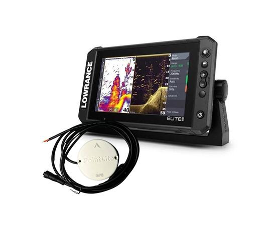 Комплект Lowrance Elite FS 9 с датчиком Active Imaging 3-in-1 RUS (ver 26.2) + Компас PointLite 360 WiFi