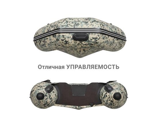 Надувная лодка Фрегат 300 ЕК с килем Камуфляж