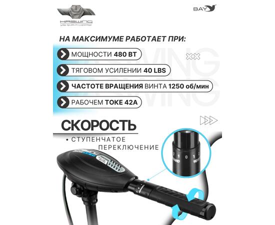 Электромотор лодочный Haswing Osapian 40