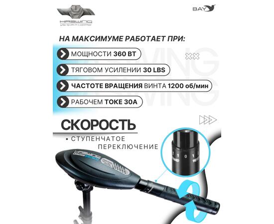 Электромотор лодочный Haswing Osapian 30