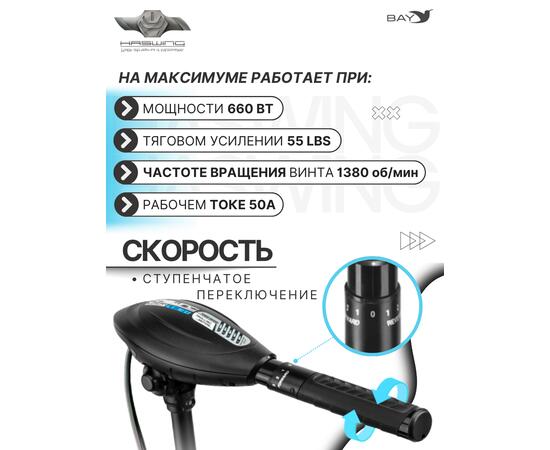 Электромотор лодочный Haswing Osapian 55