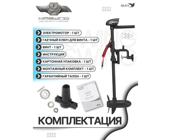 Электромотор лодочный Haswing W-20