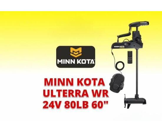 Лодочный электромотор MINN KOTA Ulterra WR 80 24В 60" 152см черная