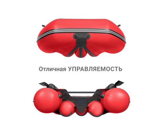 Надувная лодка Фрегат 370 FM (ФМ) Красный