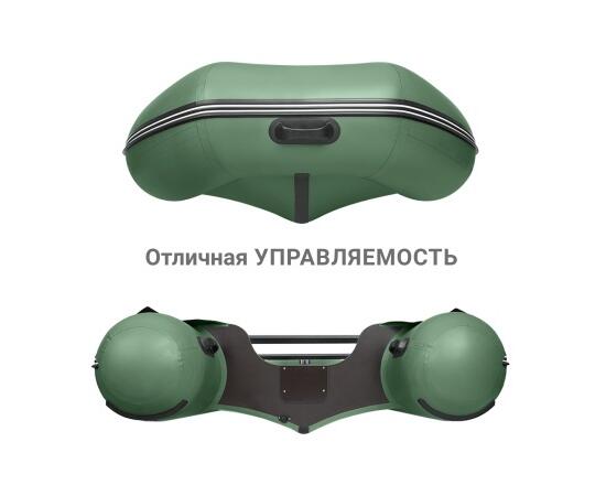 Надувная лодка Фрегат 390 С Зеленый