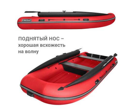 Надувная лодка Фрегат 430 FM Jet/L/S (ФМ Джет/Л/С) Красный
