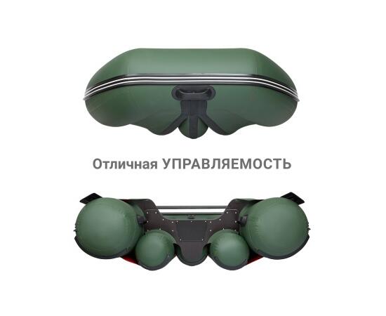 Надувная лодка Фрегат 310 Fm Light (ФМ Лайт) зеленый